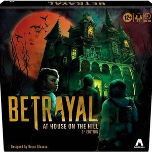 Brand New Avalon Betrayal at House on the Hill - Black and Green 3rd Edition